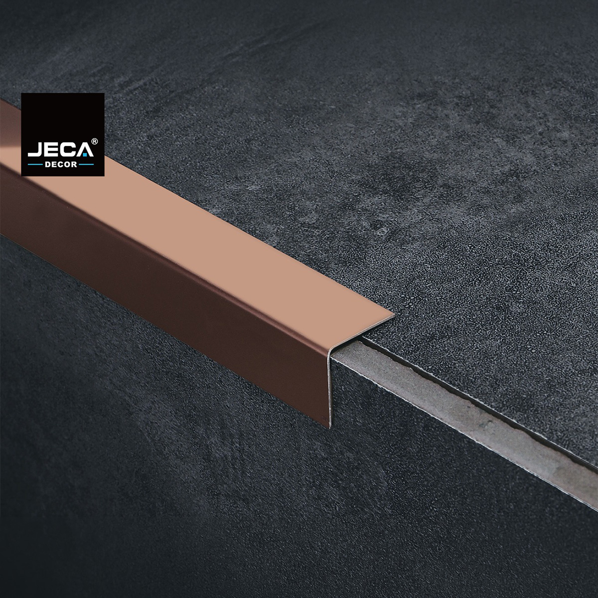Stainless Steel Tile Accessory Rose Gold Brushed