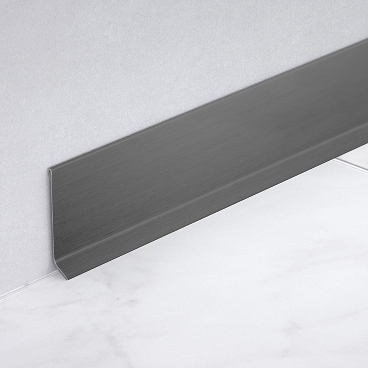 Stainless Steel Tile Accessory Black Brushed