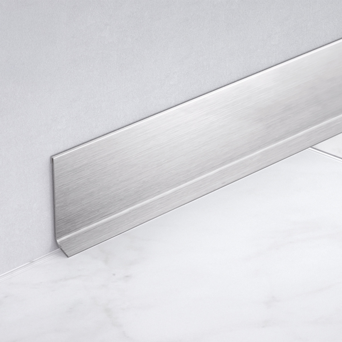 Stainless Steel Tile Accessory Brushed Silver