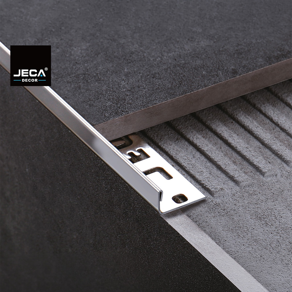 Stainless Steel Tile Accessory Silver Brushed