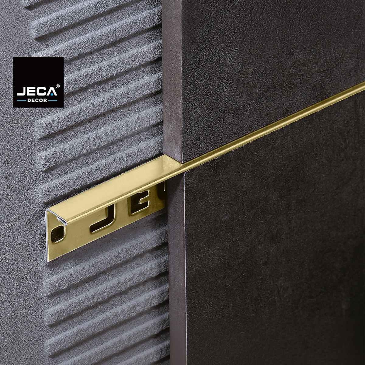 Stainless Steel Tile Accessory Gold Brushed