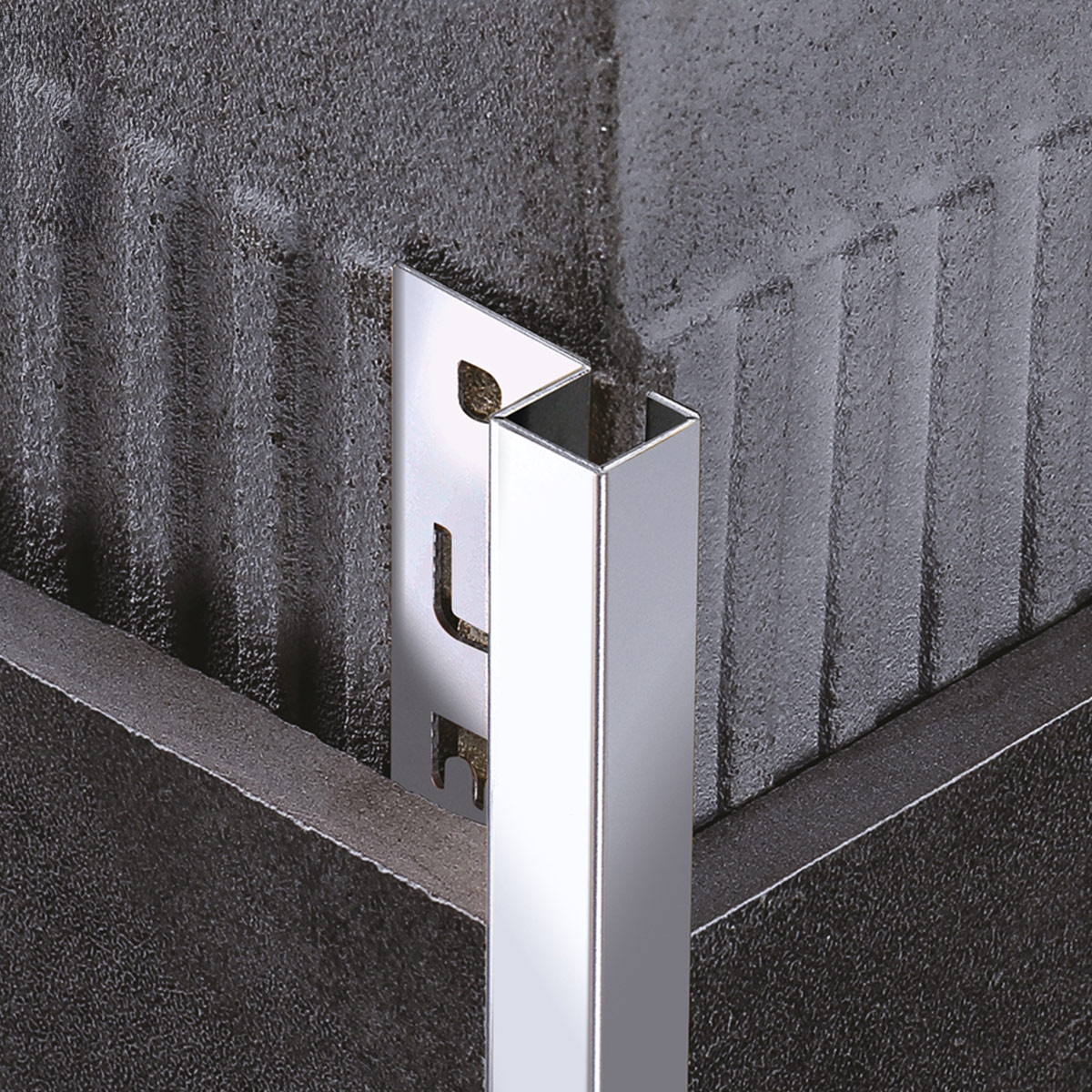 Stainless Steel Tile Accessory Shiny Silver