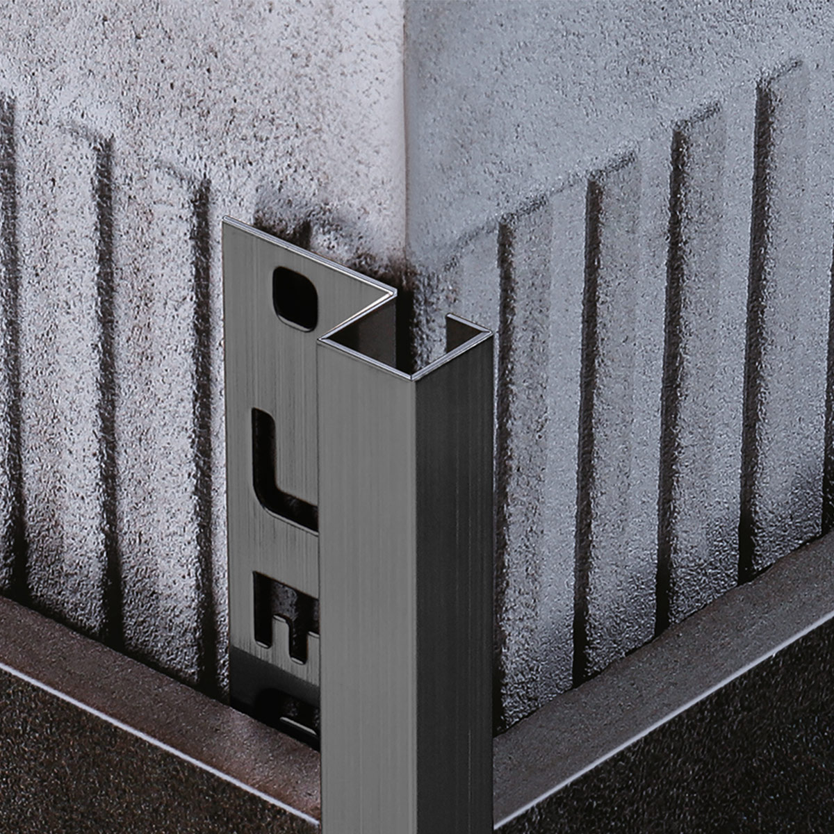 Stainless Steel Tile Accessory Gray AFP 2400