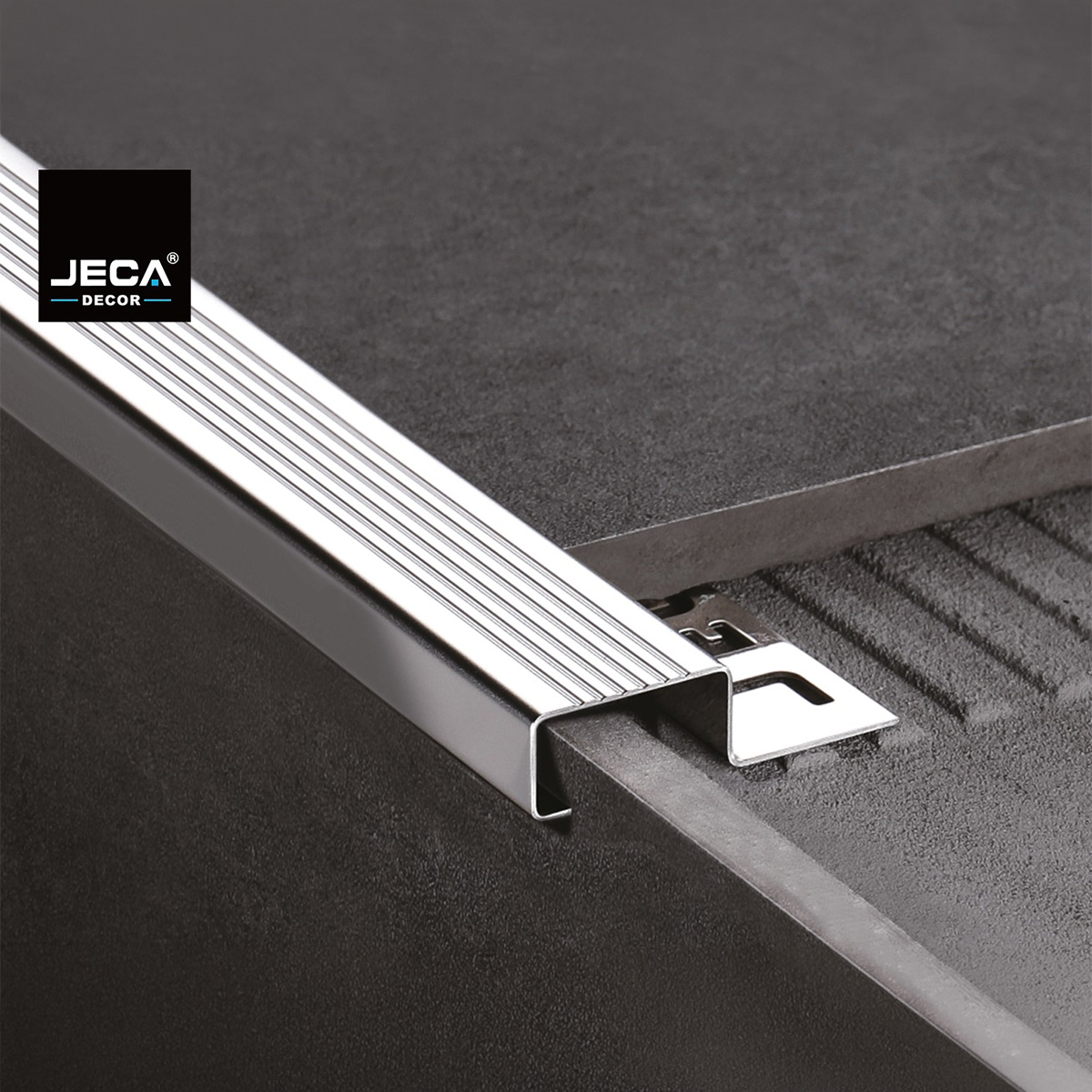 Stainless Steel Tile Accessory Silver Brushed