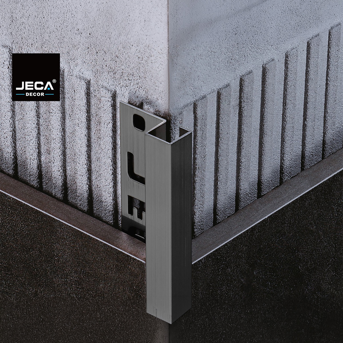Stainless Steel Tile Accessory Black Shiny