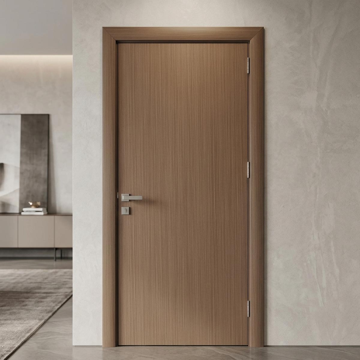WPC Door with Frame 2100x980x240mm