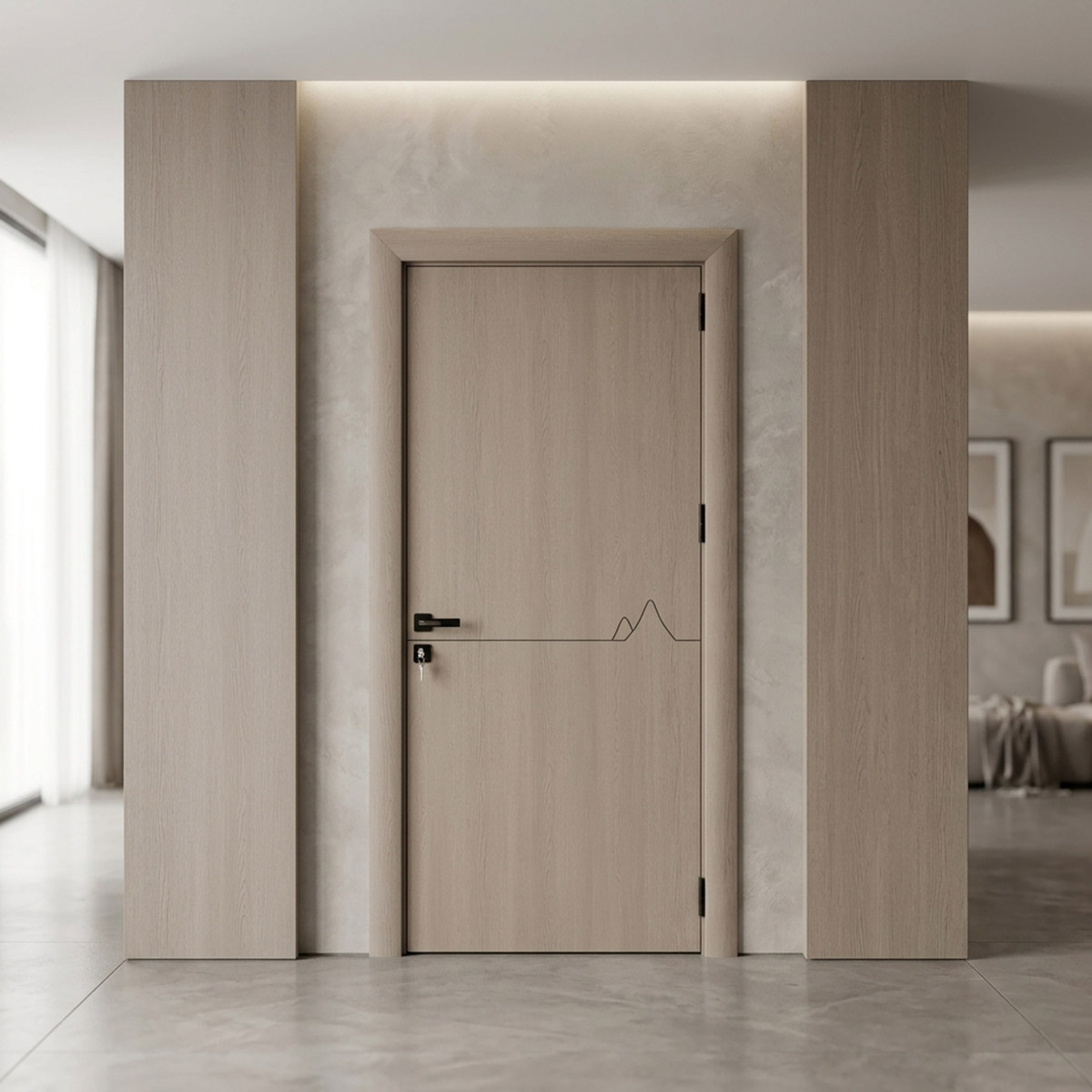 WPC Door Frame 100x210x23cm