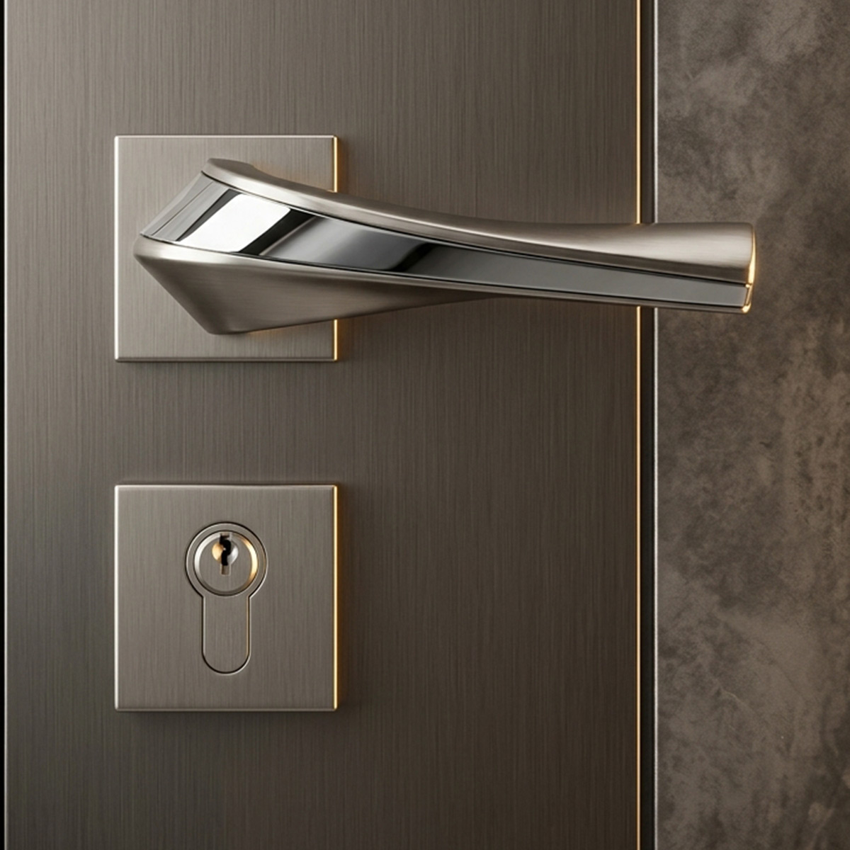 Modern Door Lock Rosette