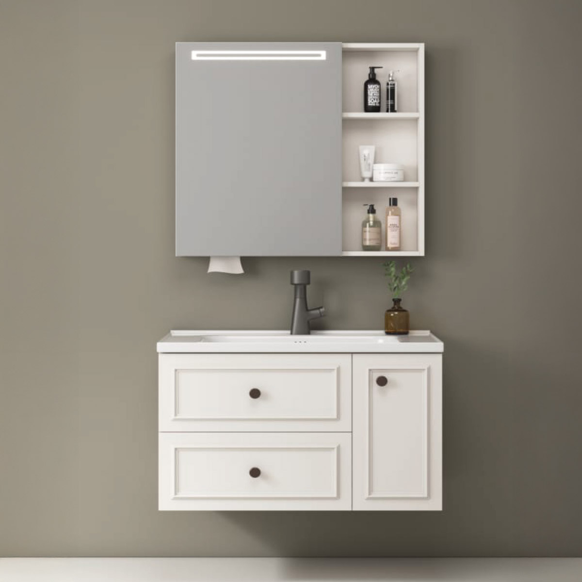 Commercial Bathroom Cabinet 800x500