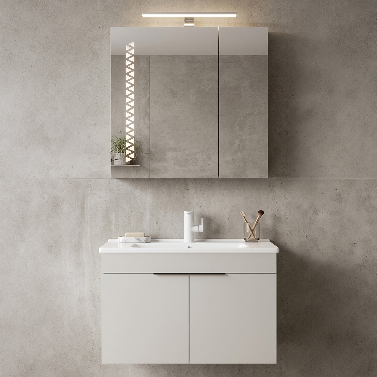Commercial Bathroom Cabinet 2 Box