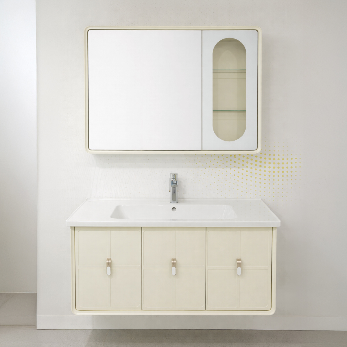 Modern Bathroom Cabinet 1x3