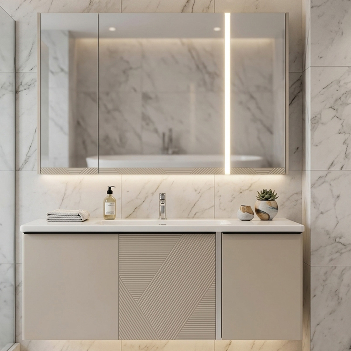 Commercial Bath Cabinet