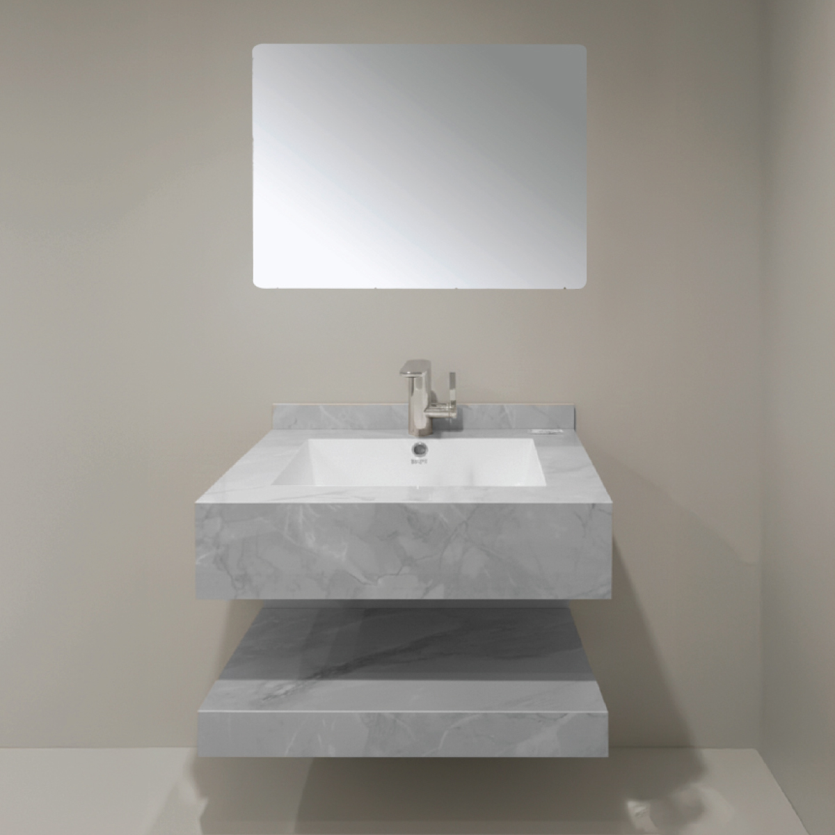 Single Marble Basin 1x2