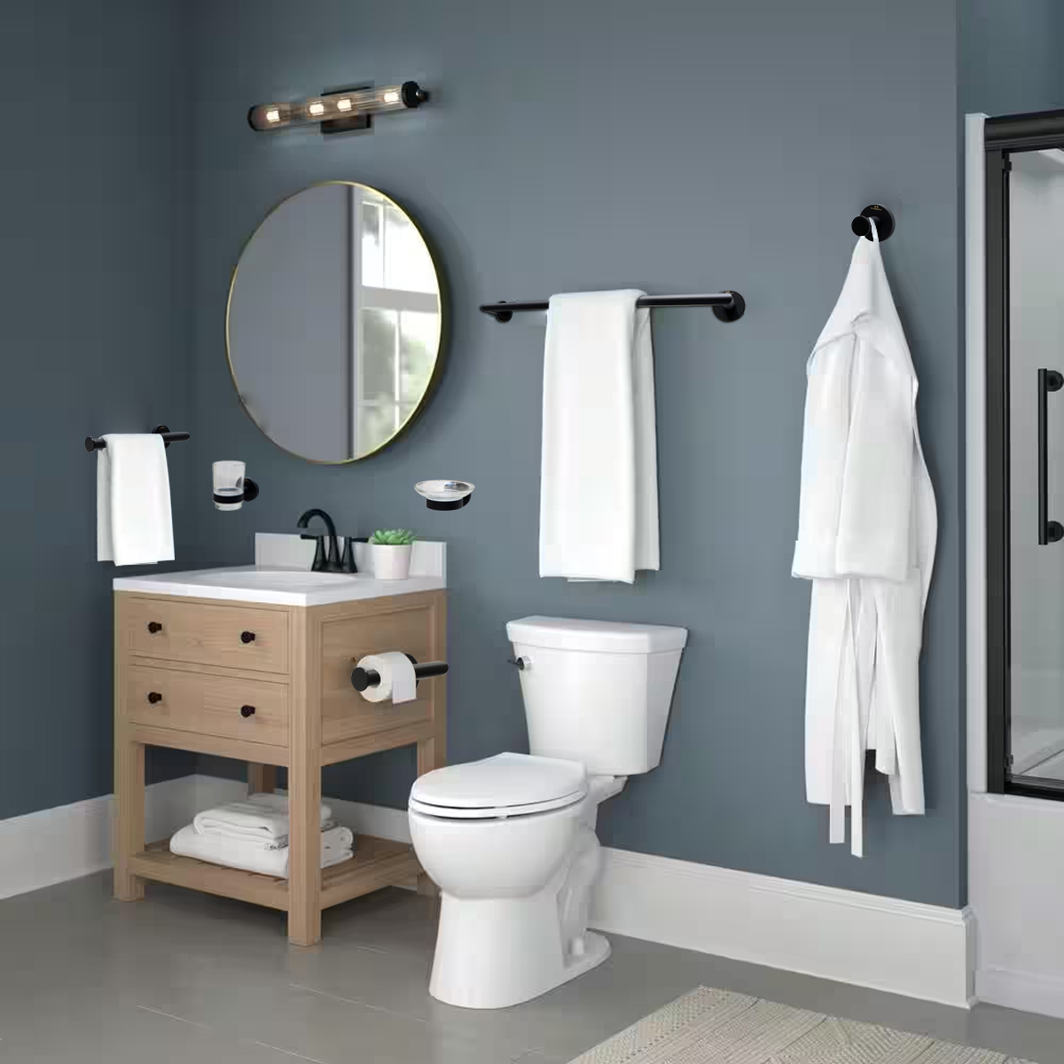 Bathroom Set 6 Piece
