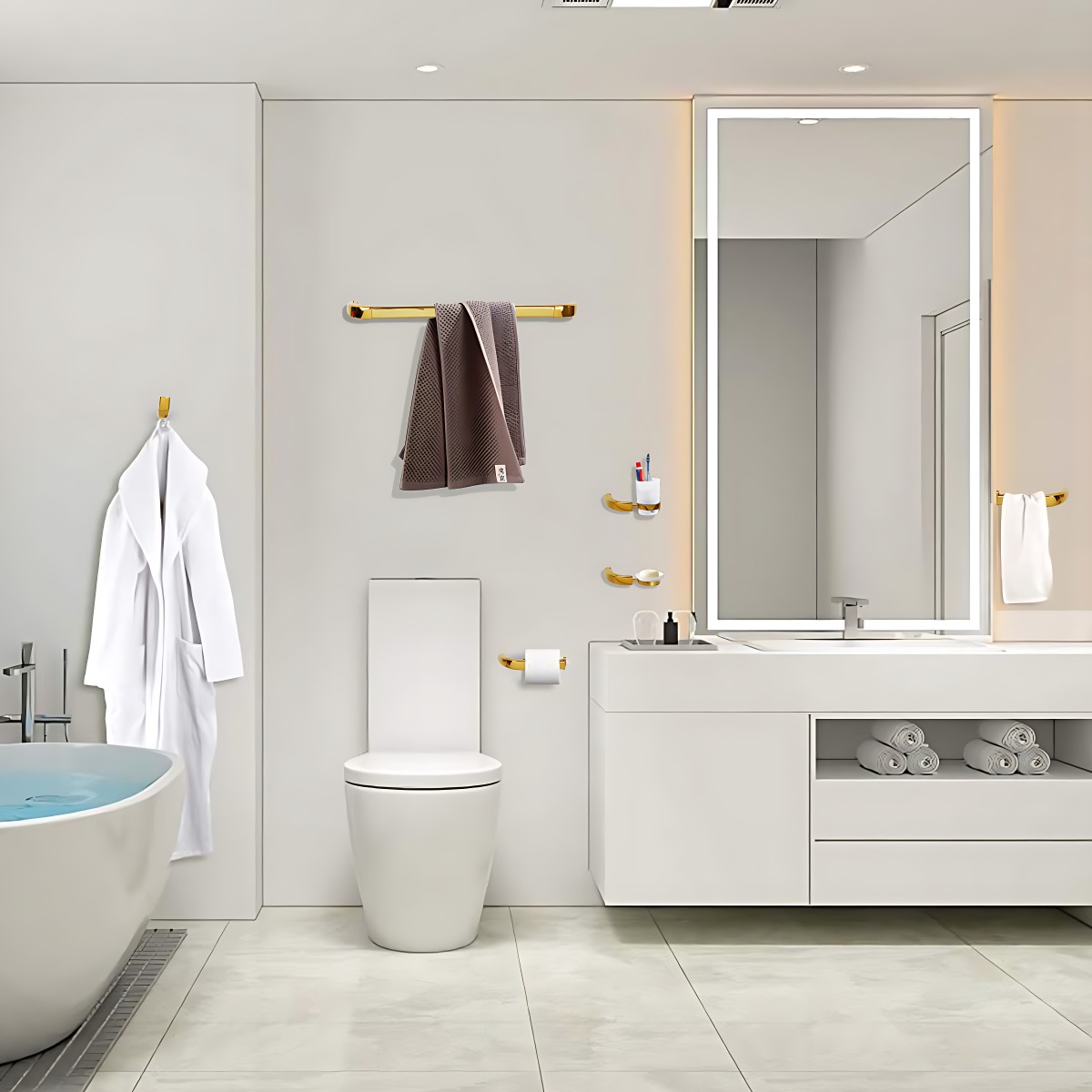 Bathroom Set 6 Piece