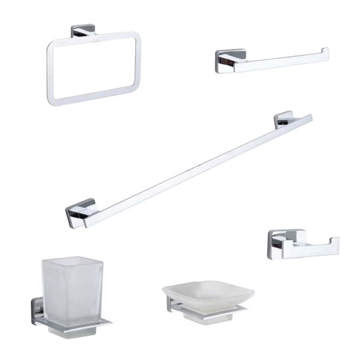 Bathroom Set 6 Piece