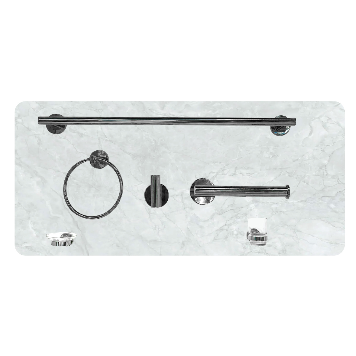 Modern Accessories Set 6 Piece