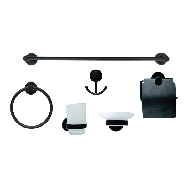 Commercial Bathroom Accessory Set 6 Piece