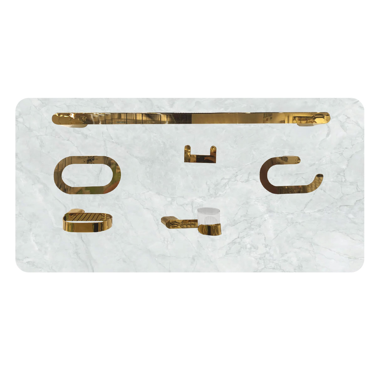 Modern Accessories Set 6 Piece