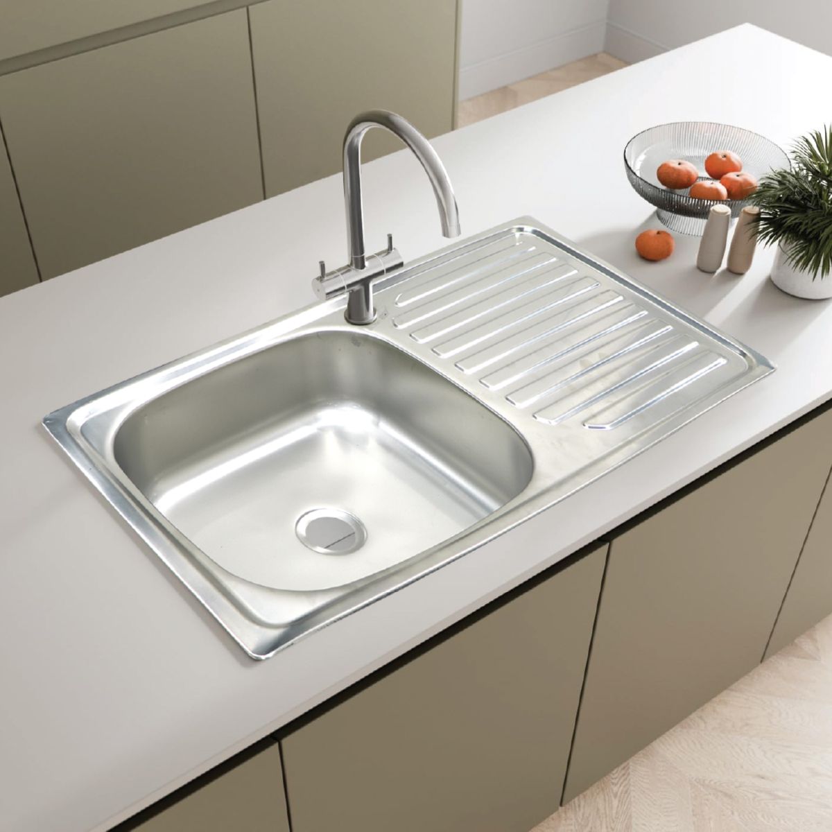 Stainless Steel Commercial Kitchen Sink 201
