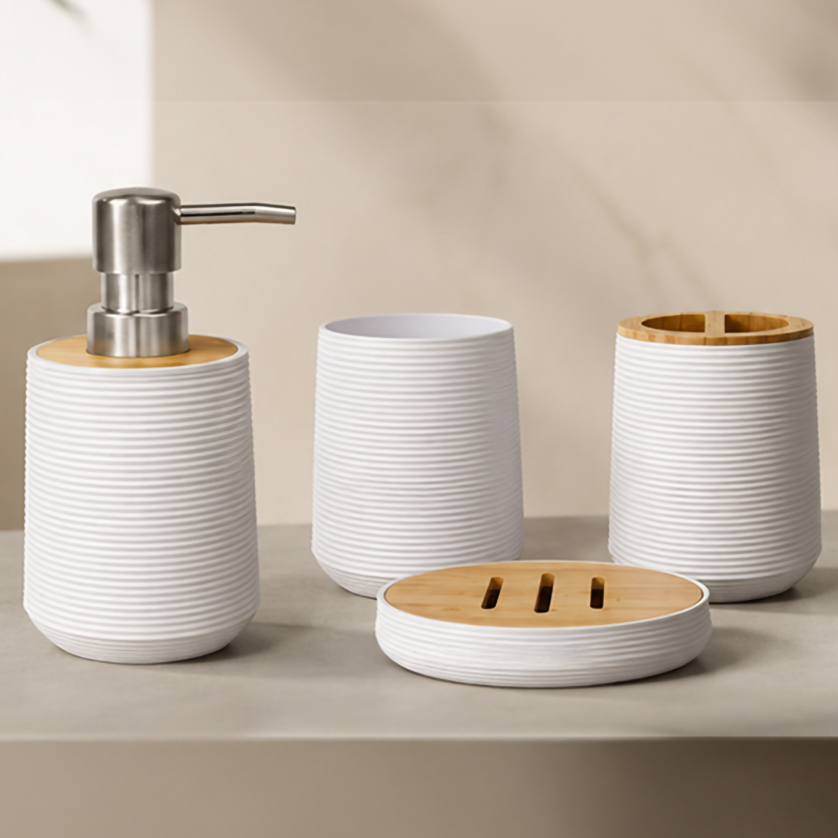 Bathroom Set 4 Piece