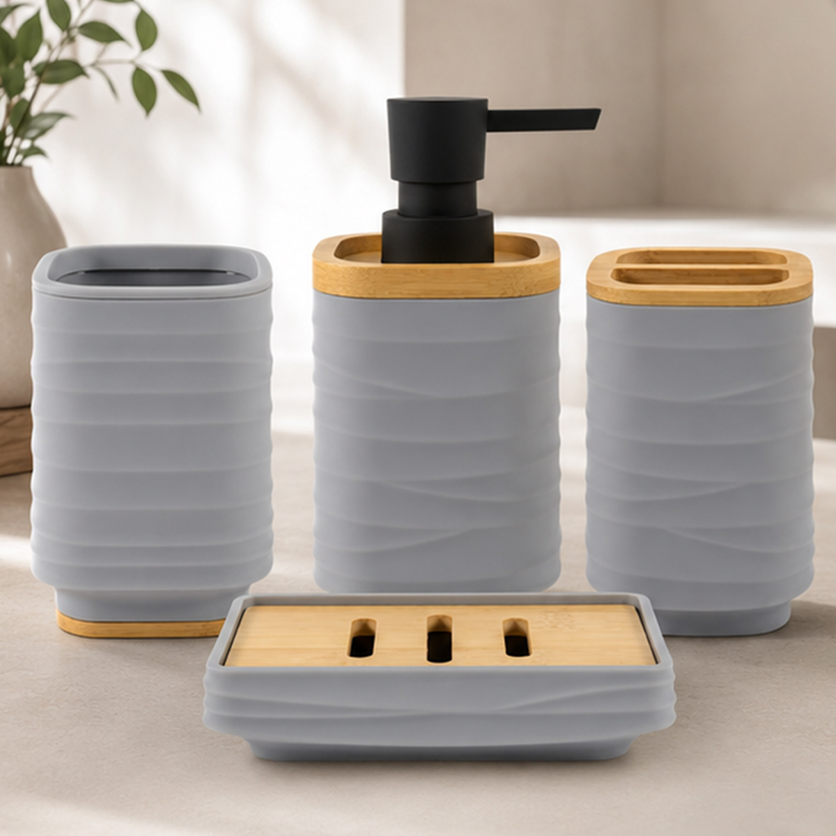 Bathroom Set 4 Piece