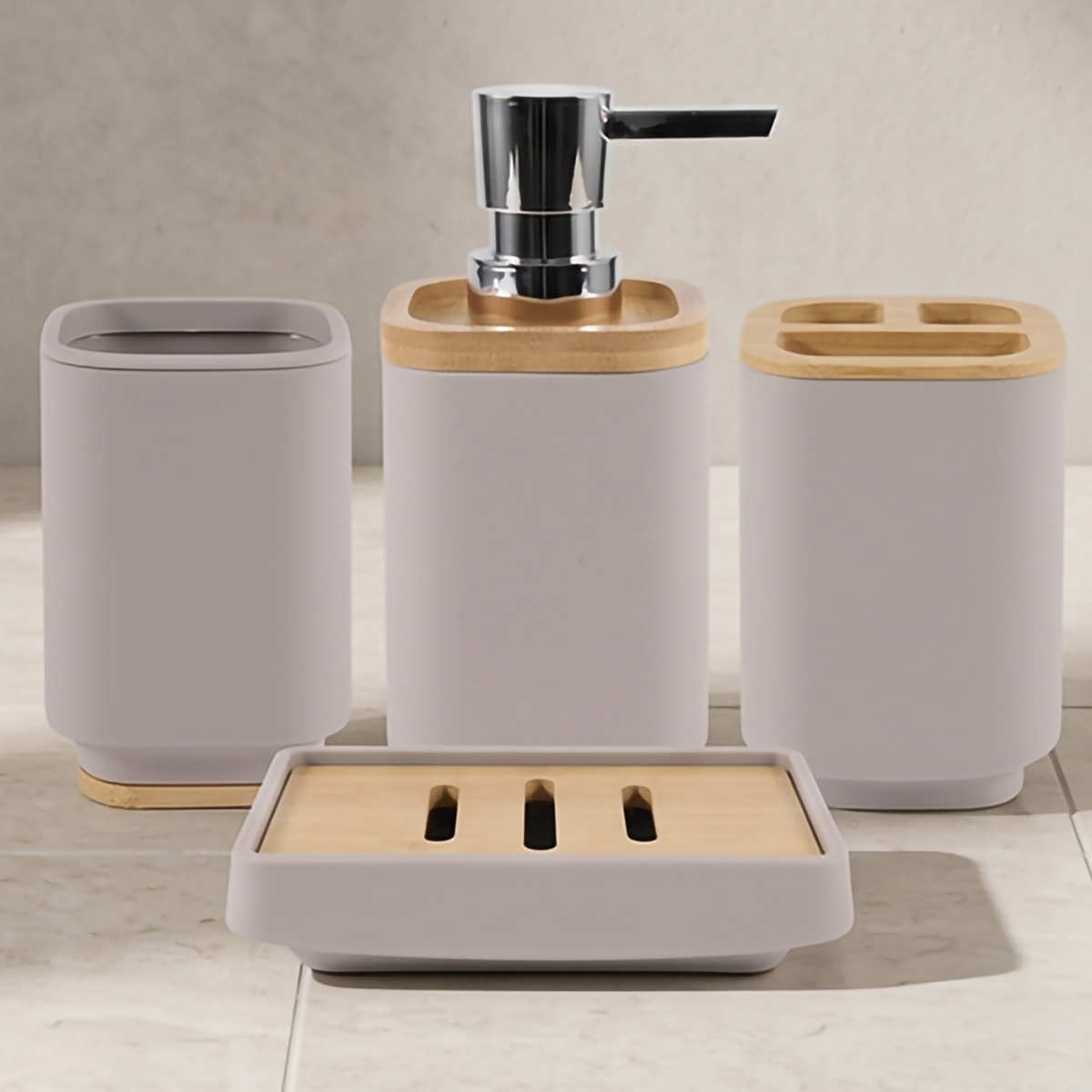 Bathroom Set 4 Piece