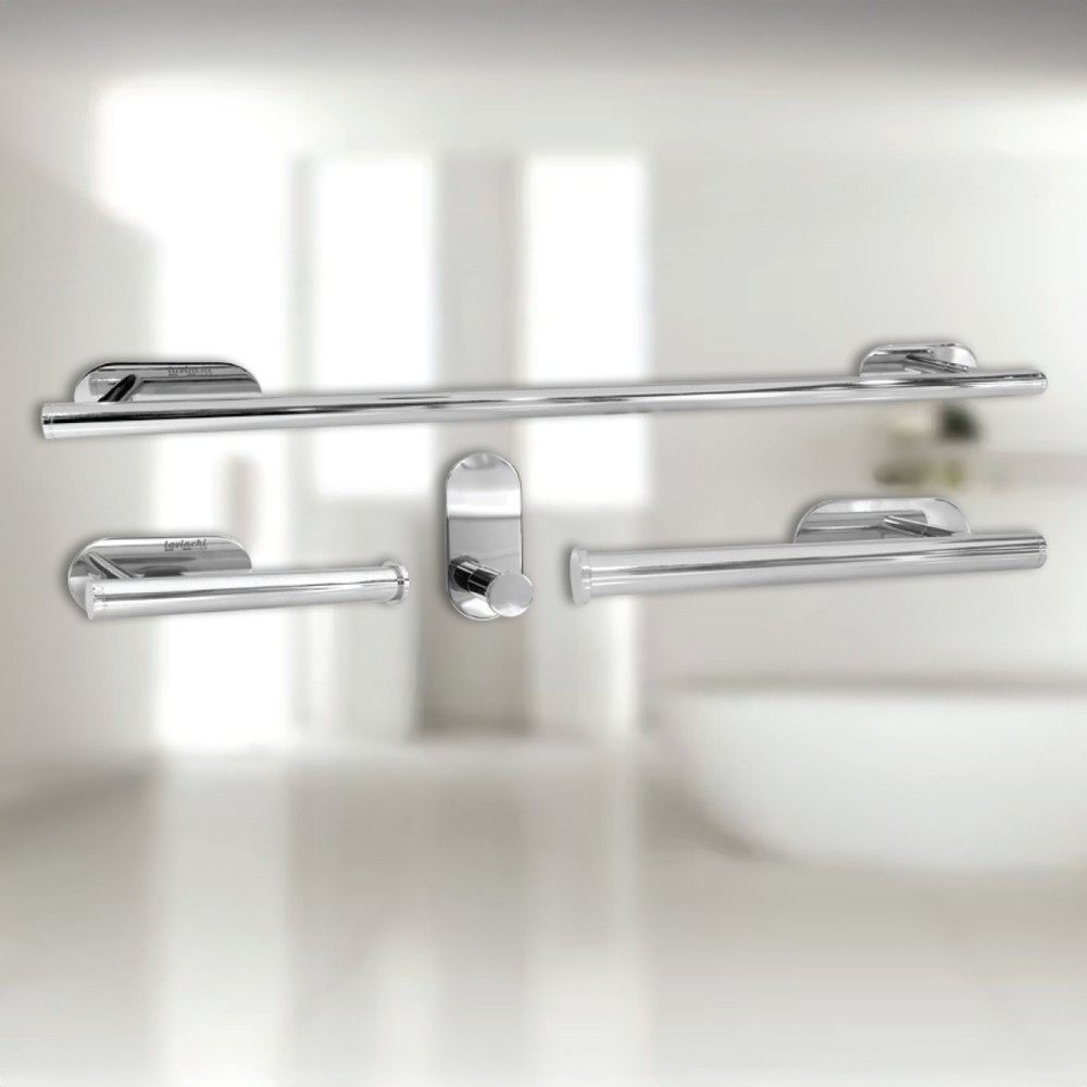 Modern Bathroom Accessories Set 4 Piece