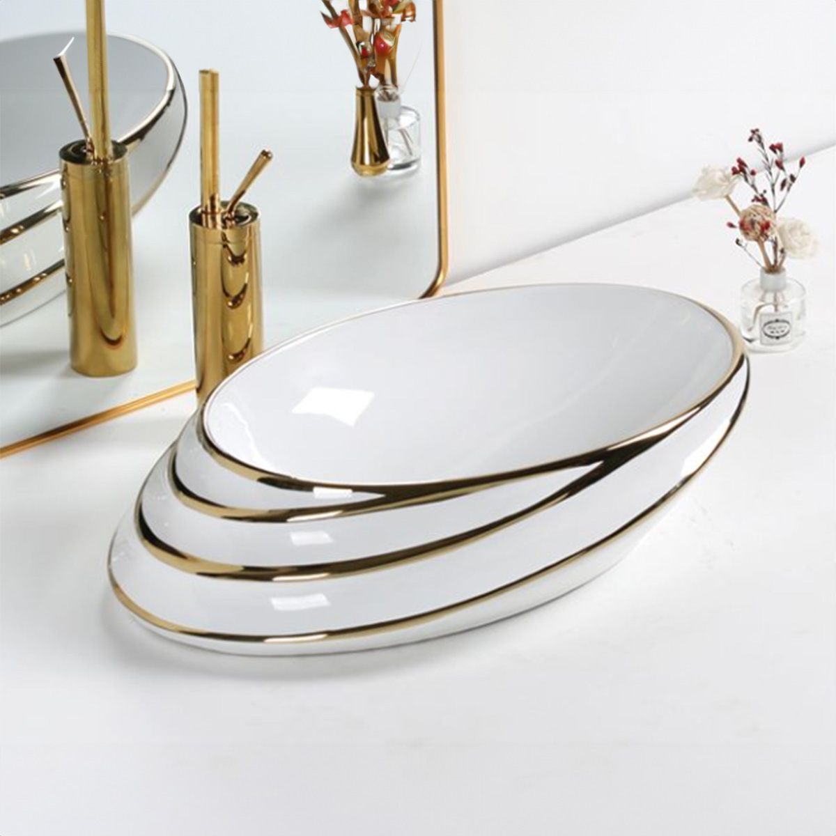 Colored Counter Basin