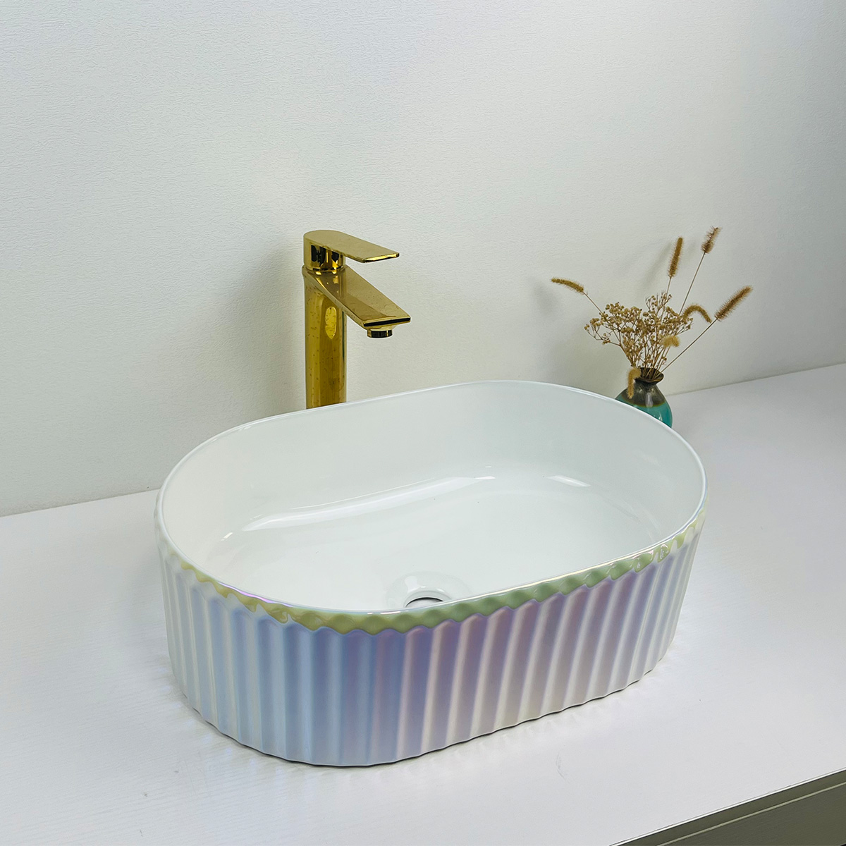 Colored Counter Basin