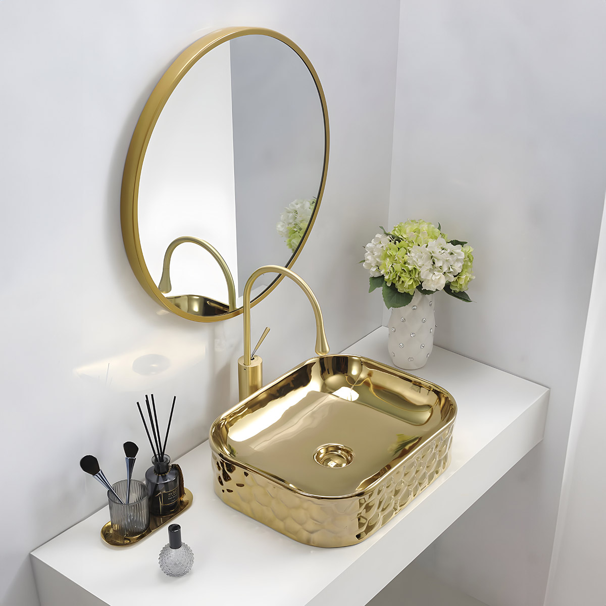 Colored Counter Basin