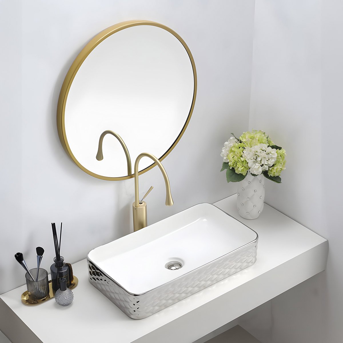 Colored Counter Basin