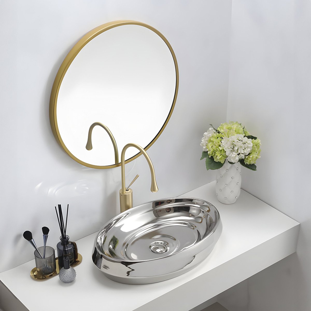 Colored Counter Basin