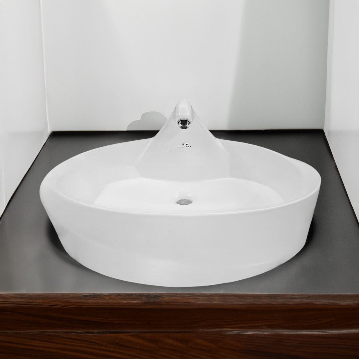White Counter Basin