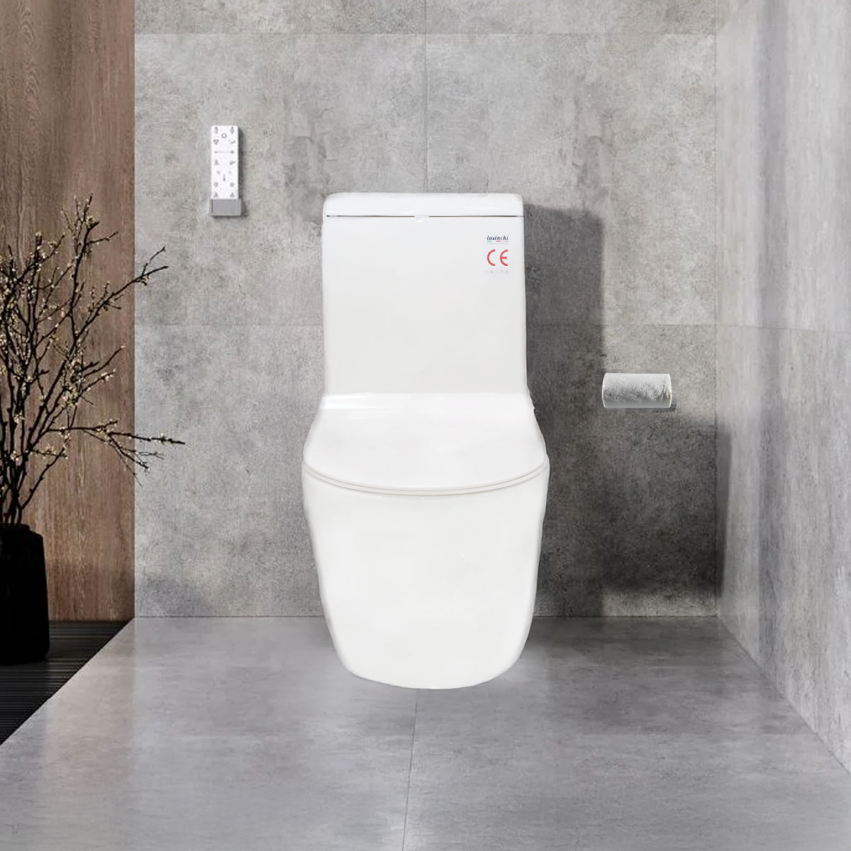 One-Piece Water Closet