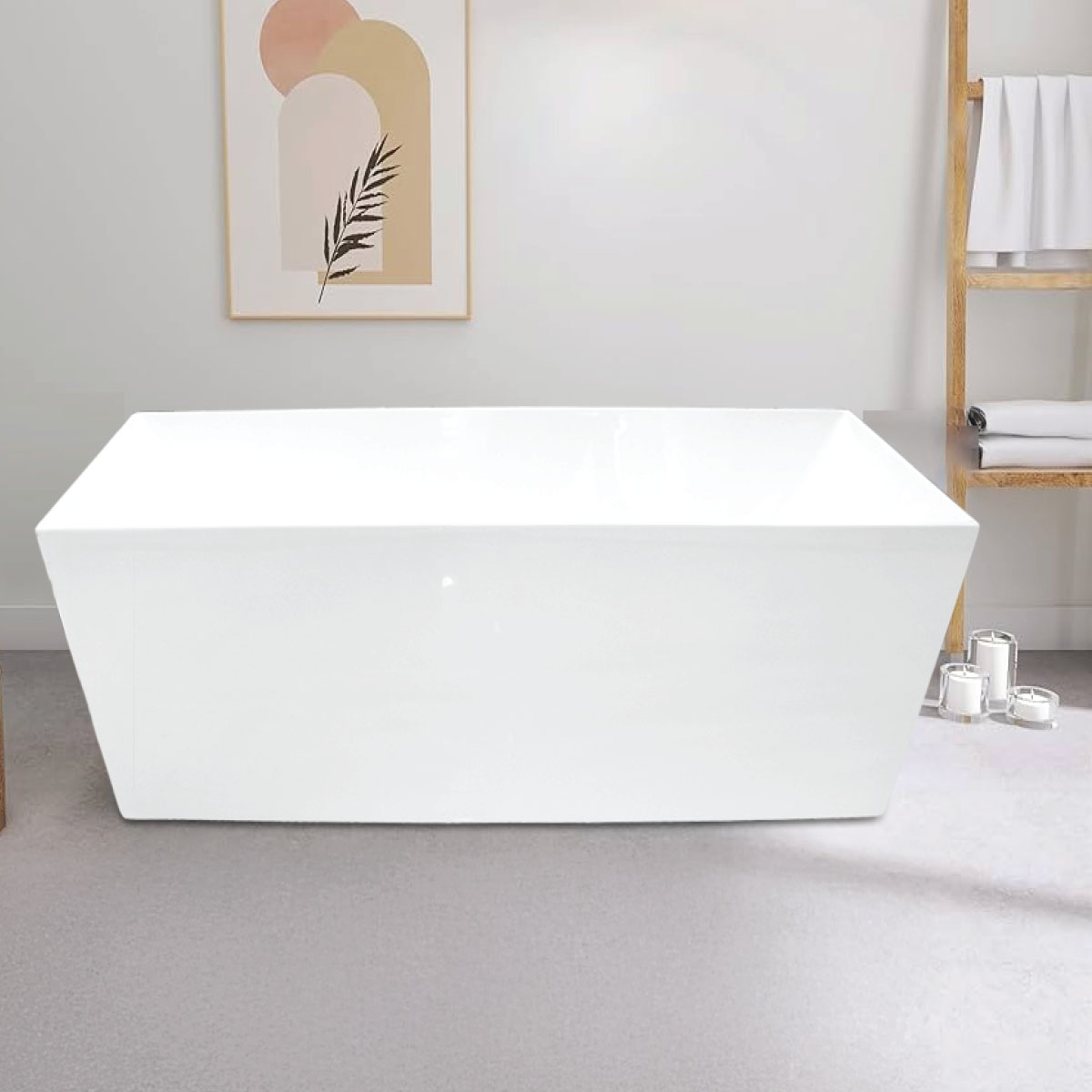 Bathtub without Mixer 1700x800x580mm