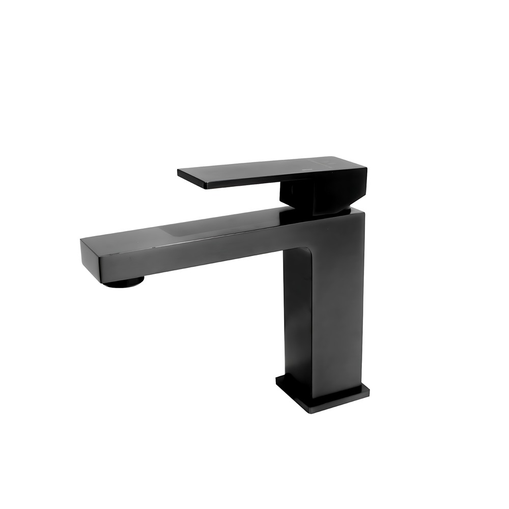 Modern Brass Basin Mixer with Hose