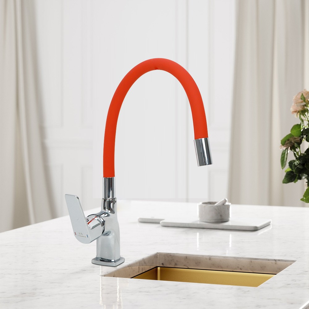 Brass Kitchen Mixer