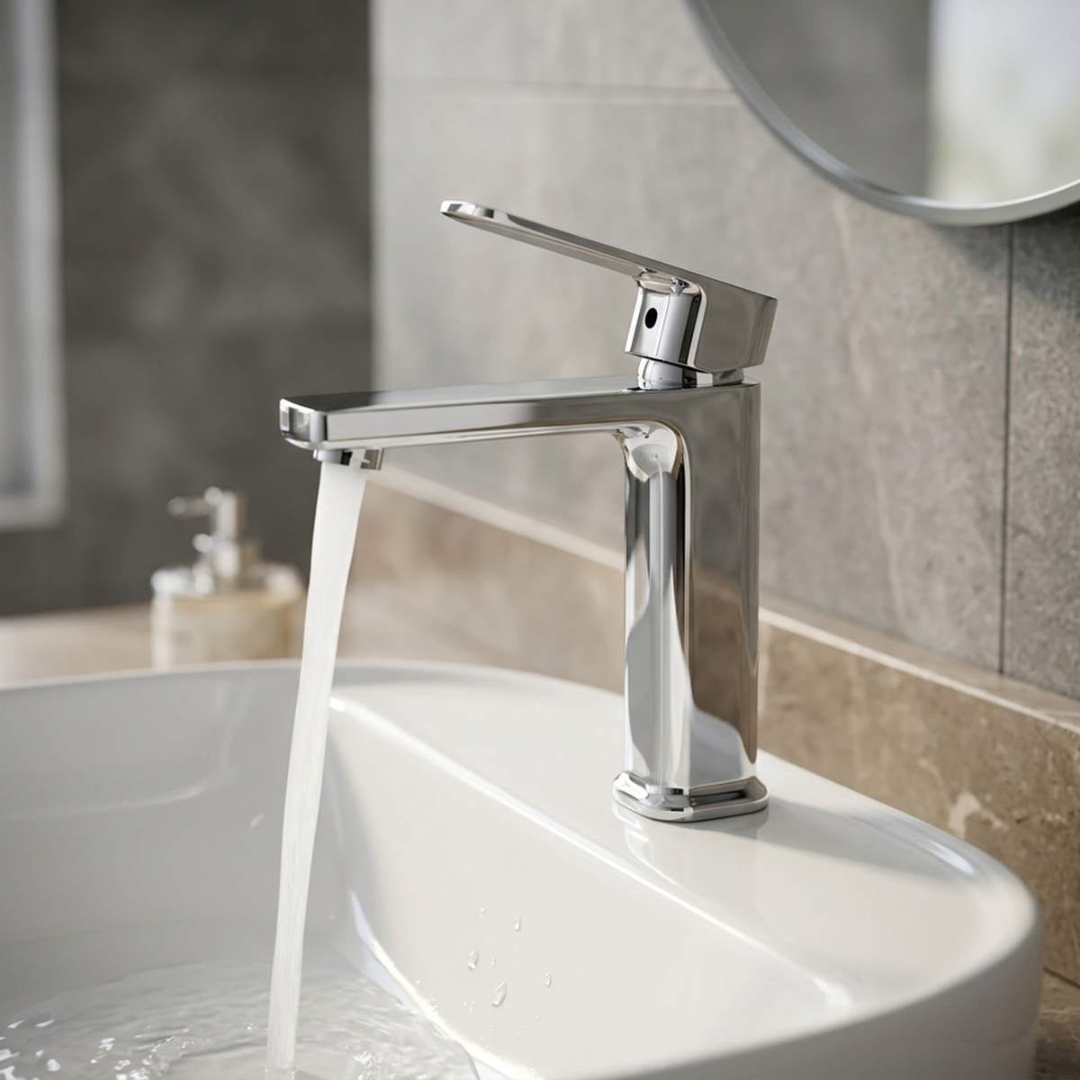 Basin Mixer with Hose