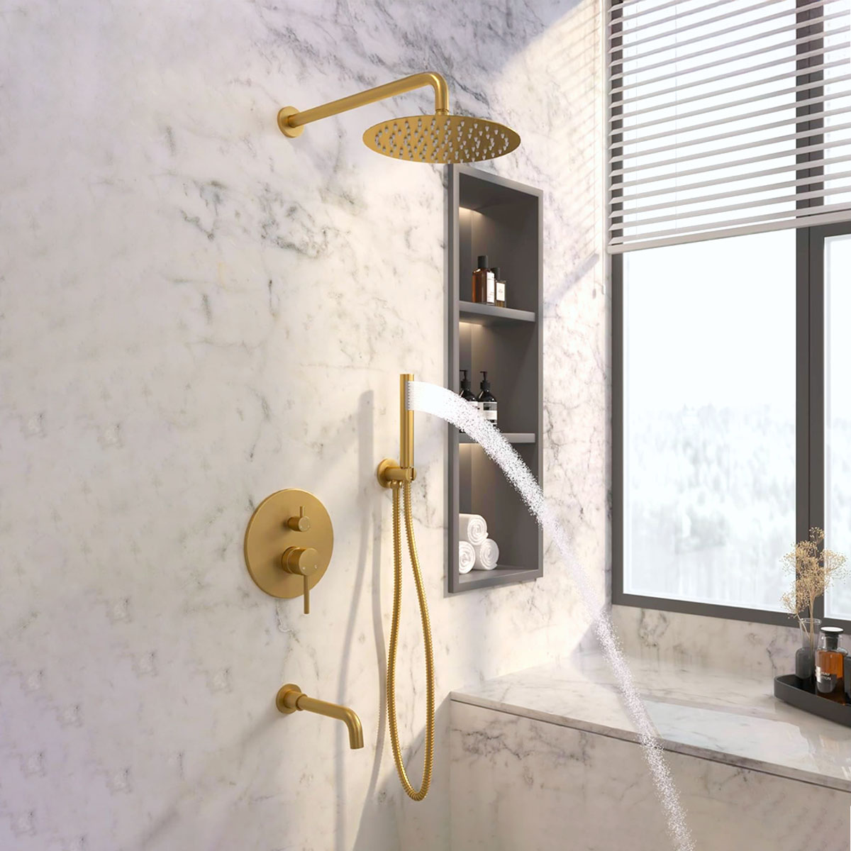Concealed Shower Column