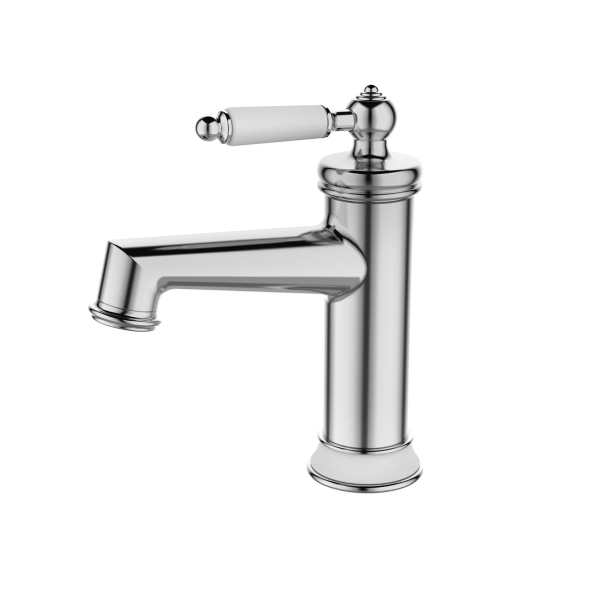 Chrome Brass Classic Basin Mixer