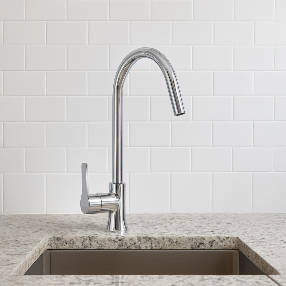 Brass Kitchen Mixer