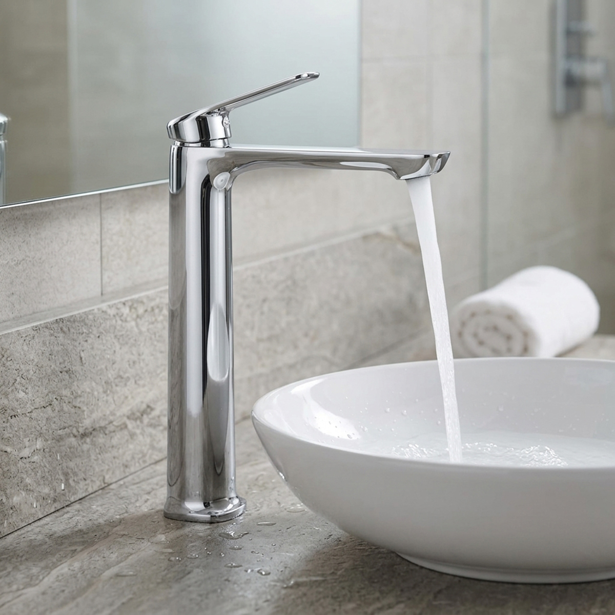 Zinc Basin Mixer