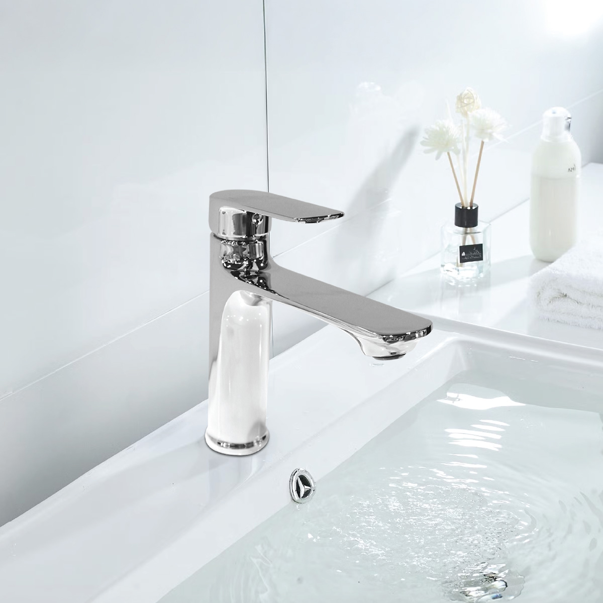 Zinc Basin Mixer