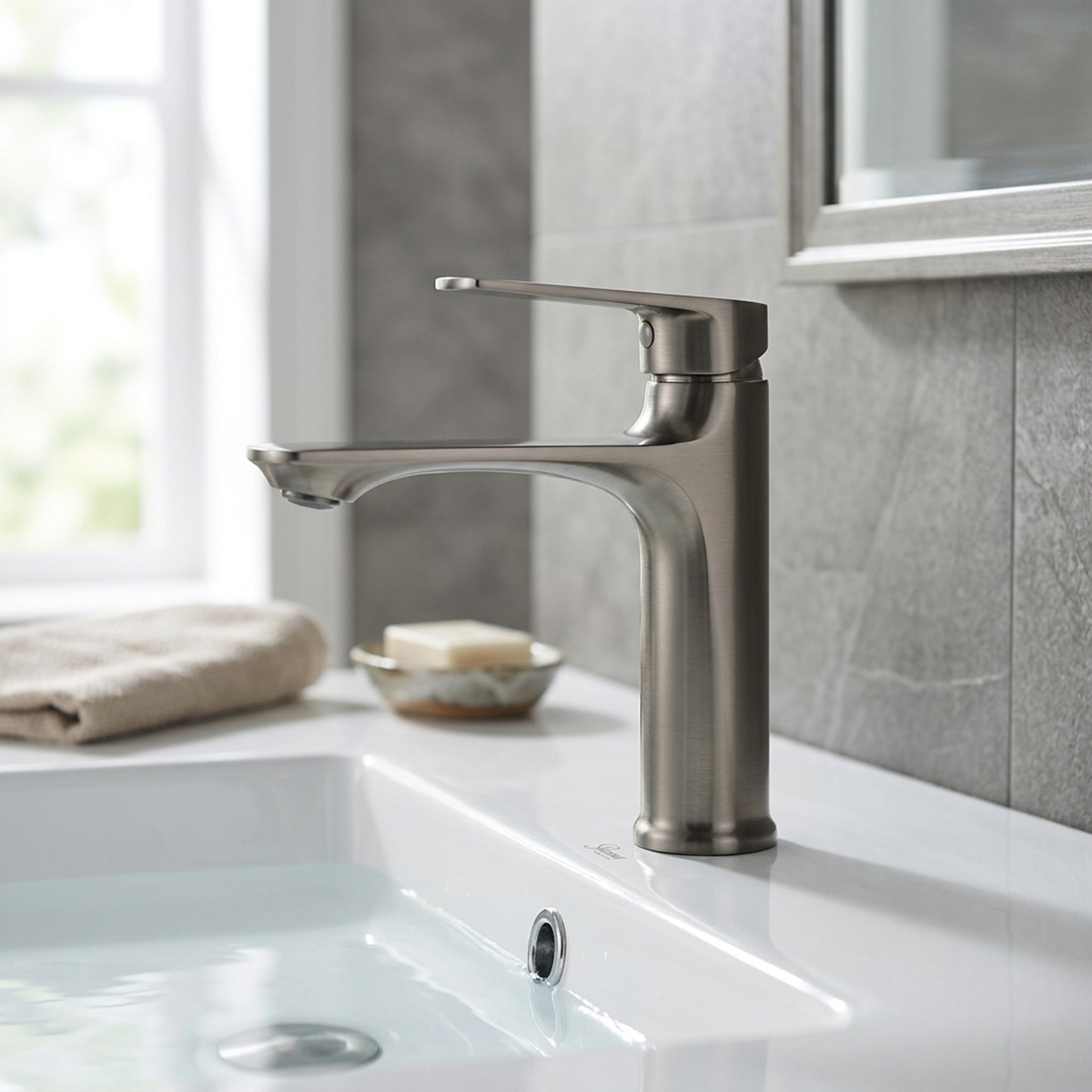 Zinc Basin Mixer