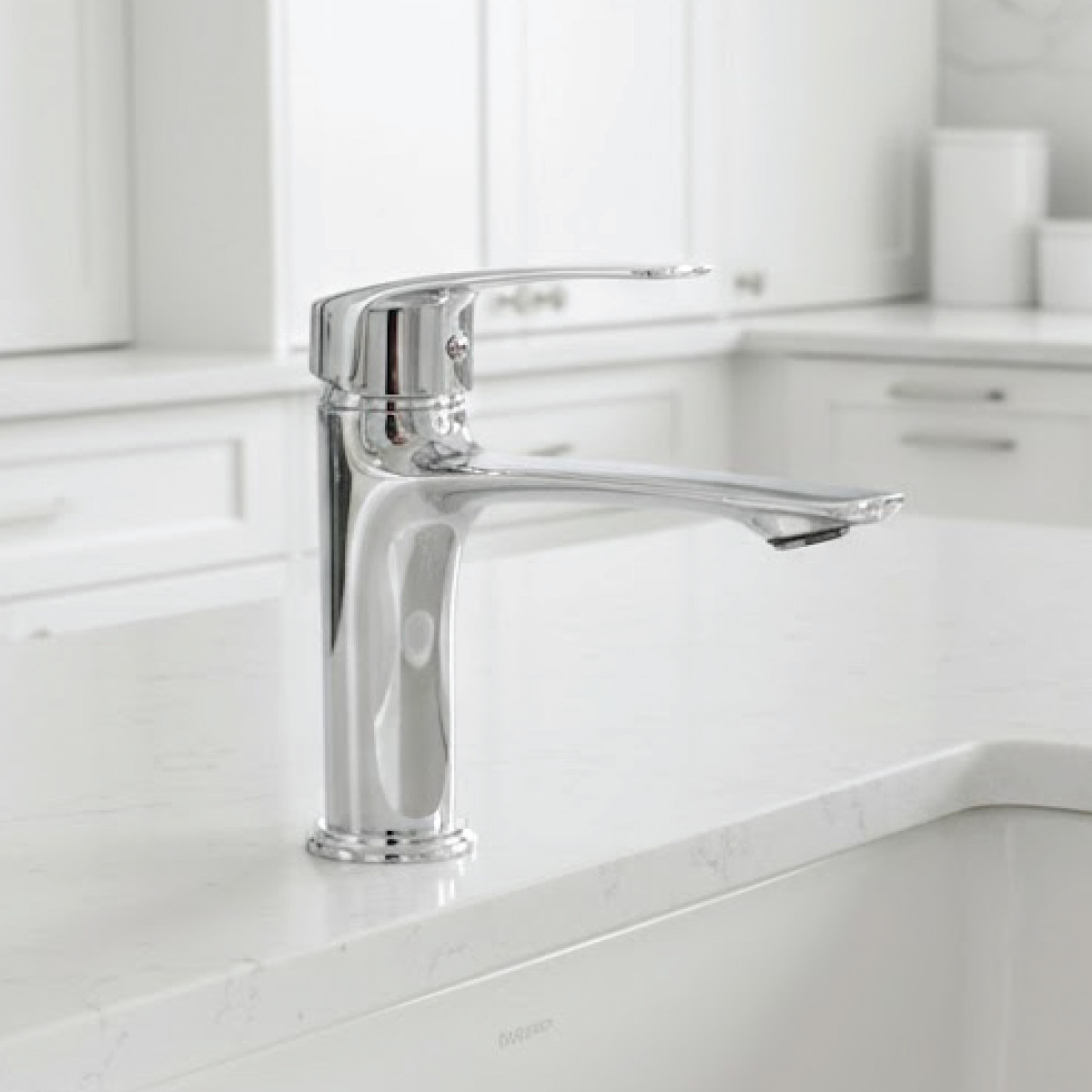 Modern Brass Basin Mixer