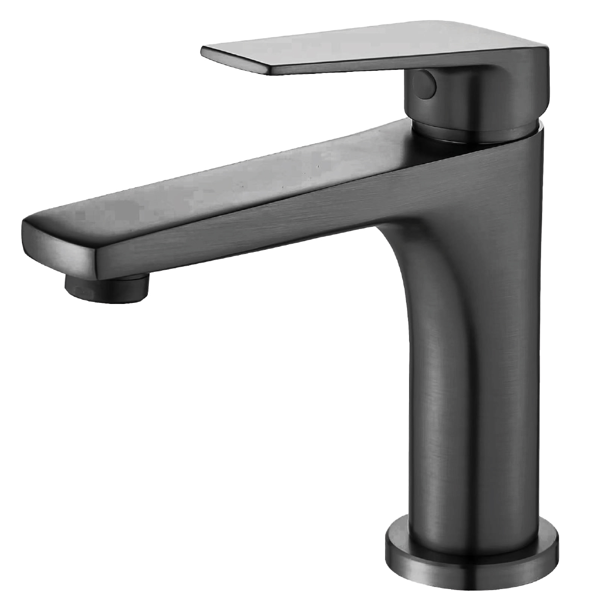 Brass Modern Basin Mixer Clear
