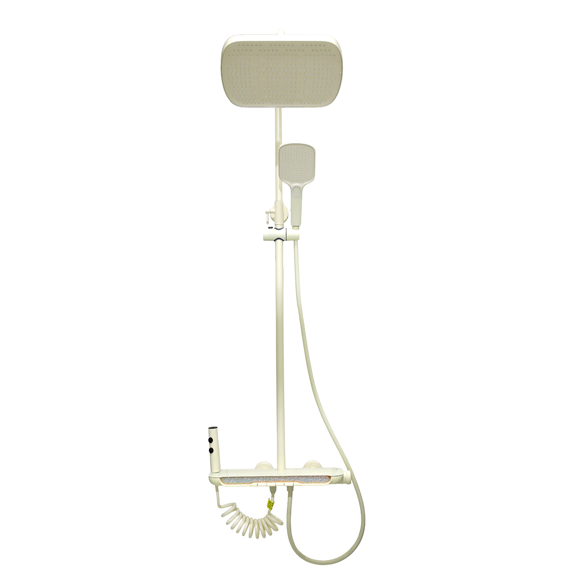 Clear Modern Brass Shower Column
