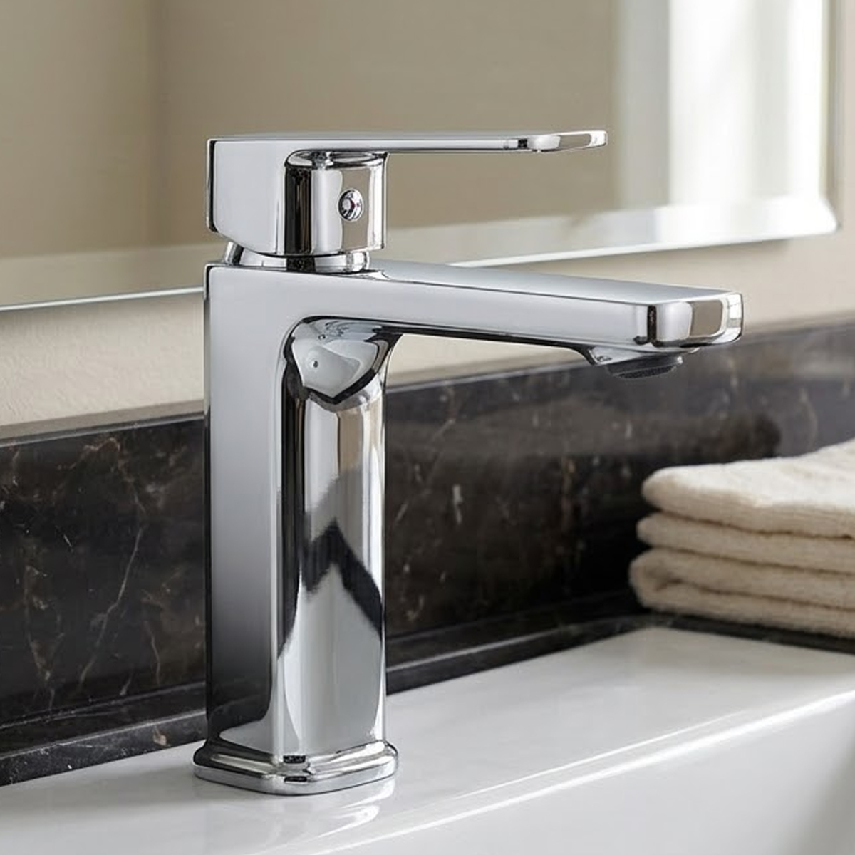 Zinc Basin Mixer
