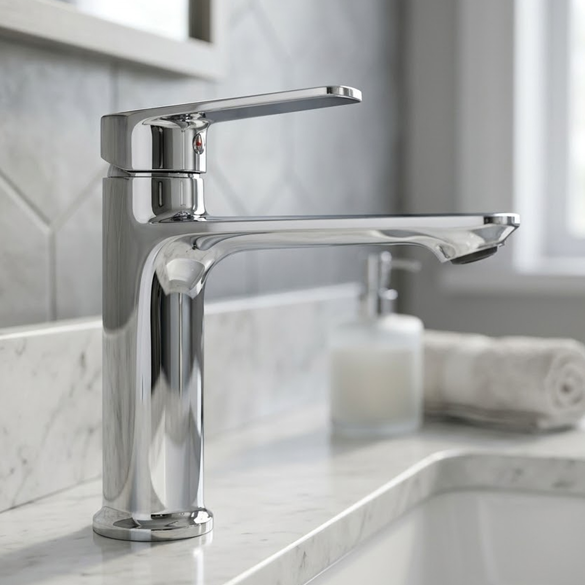 Zinc Basin Mixer